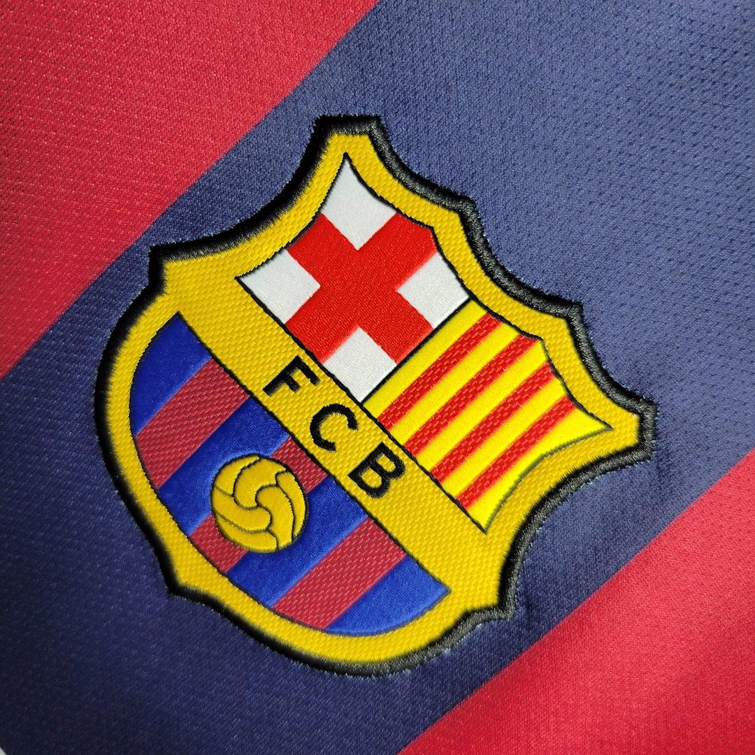 2014/2015 Retro Barcelona Home Football Shirt(Fans version)