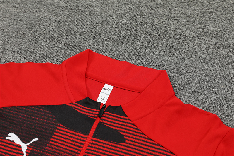 2024/2025 AC Milan Red Camouflage Training Suit Football Shirt