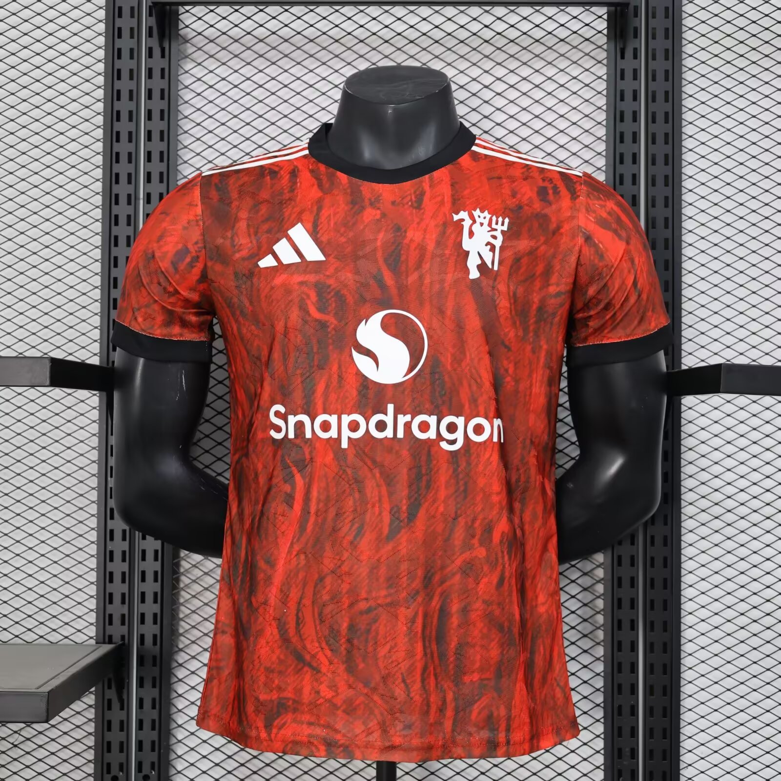 2024/2025Manchester United Black And Red Special Edition Football Jersey For Player Version