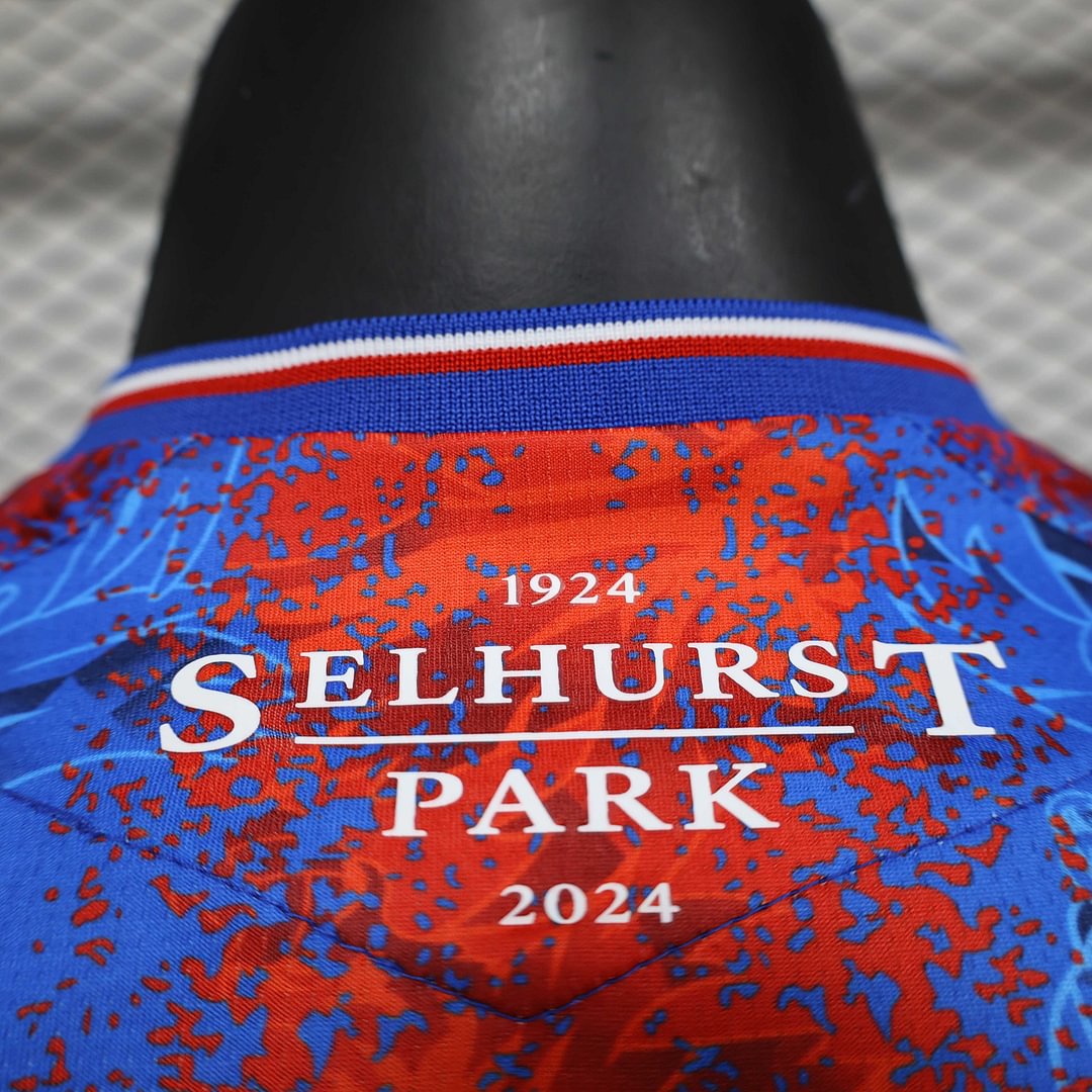 2024/2025 Crystal Palace Home Football Shirt( Player Version)