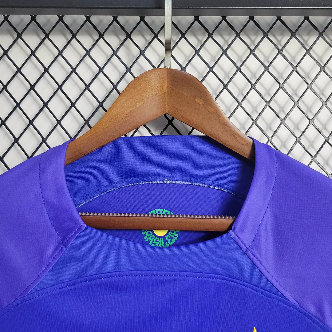 2023 Brazil Long Sleeve Away Football Shirt
