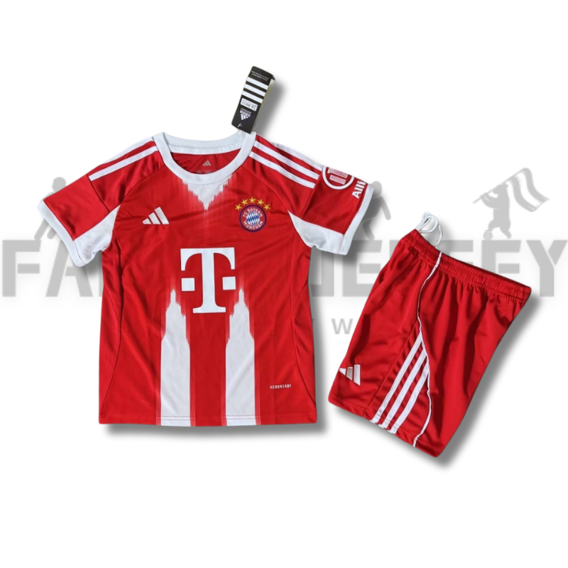 2025/2026 Bayern Munchen Home Jersey (For Kids)