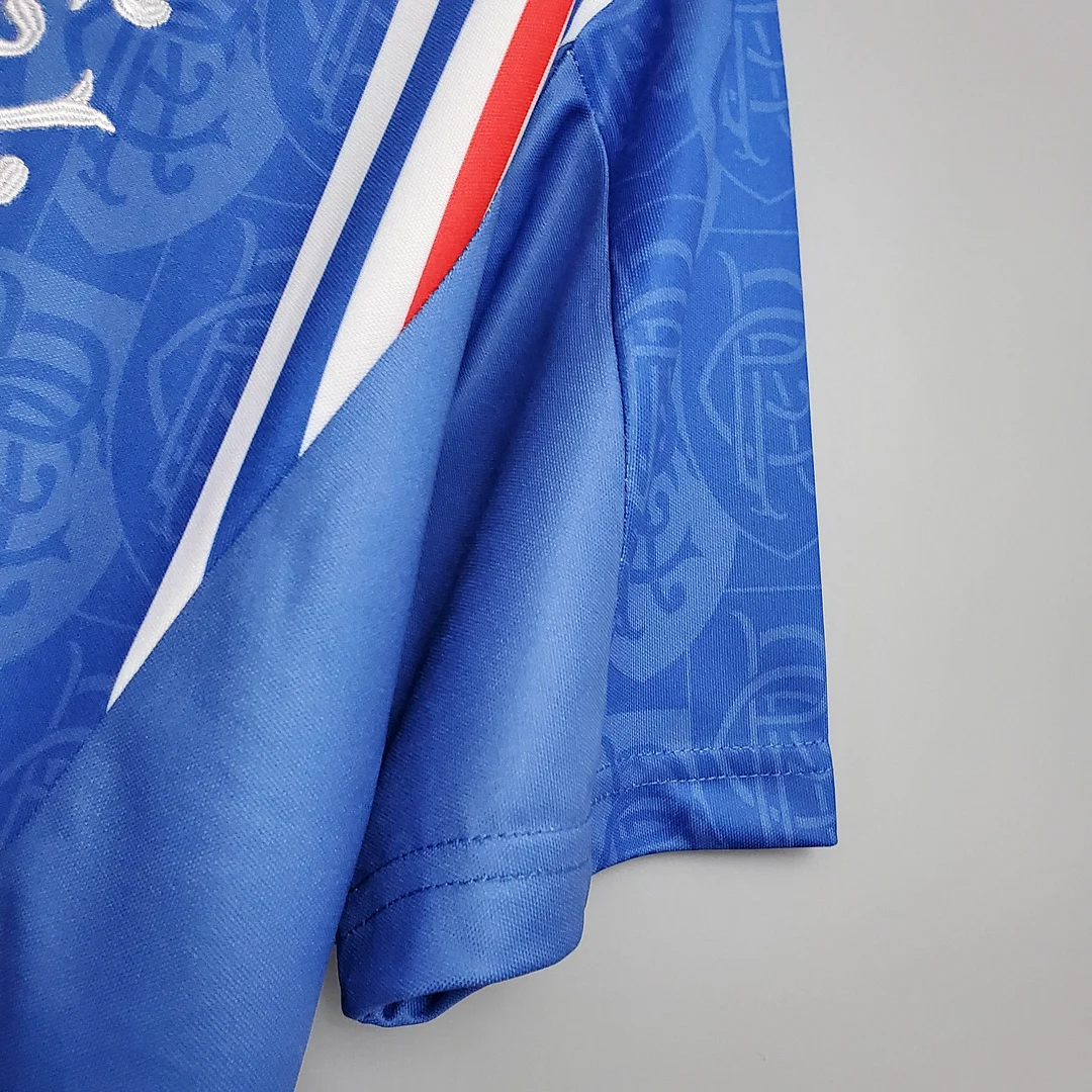 1996/1997 Retro Rangers Home Football Shirt( Fans Edition )