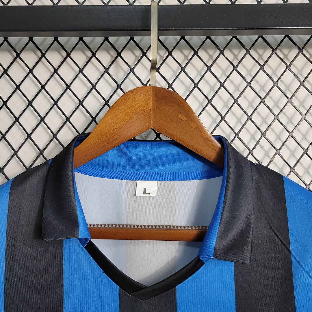 1988/1989 Retro Long Sleeve Inter Milan Home Football Shirt