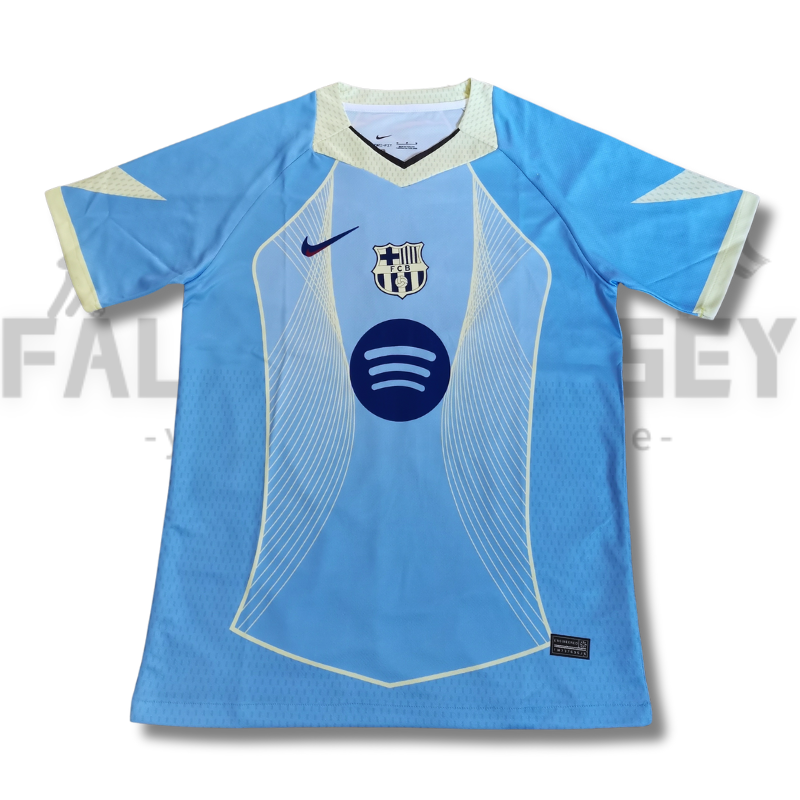 25/26 Barcelona Bright Blue Special Jersey(Fans version)