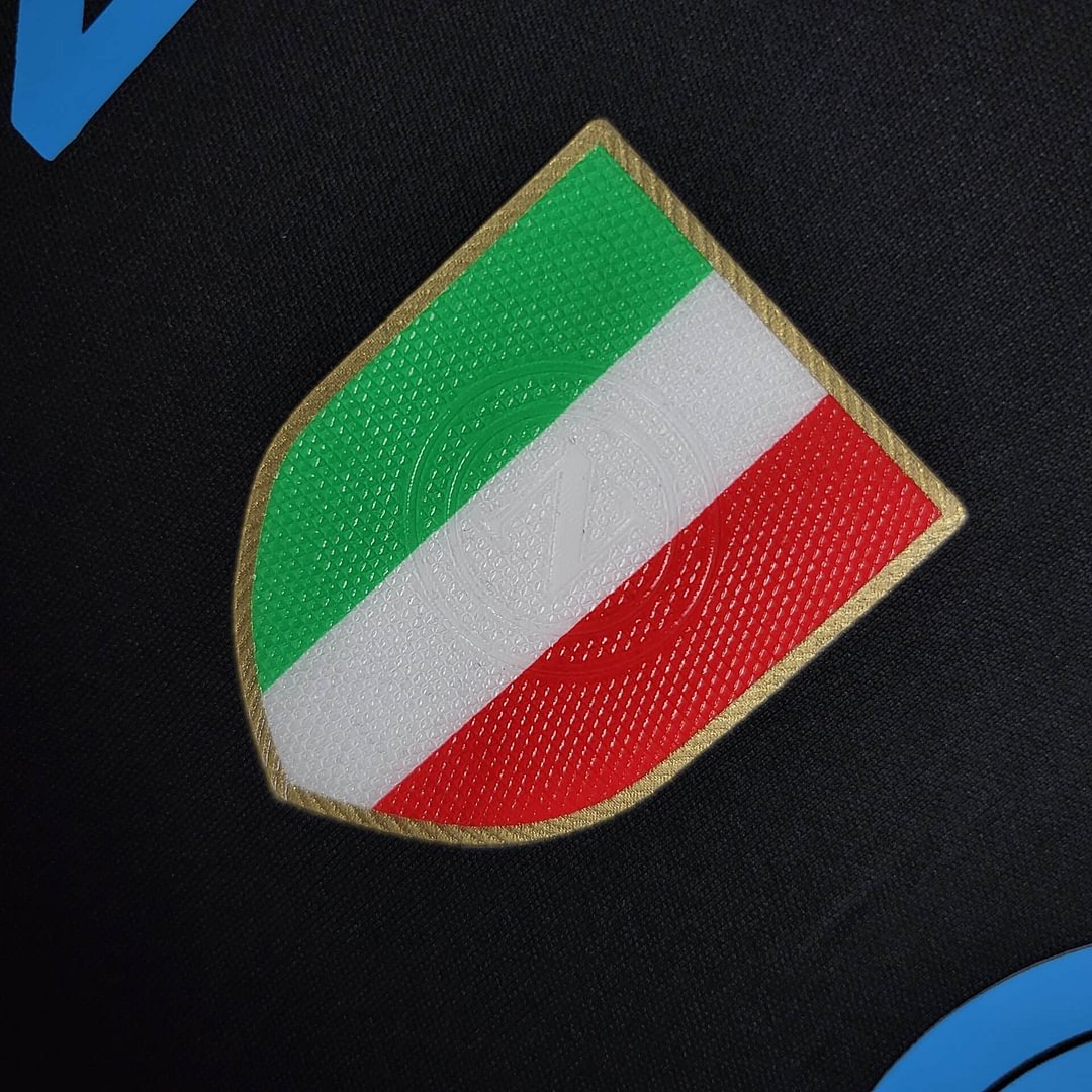 2024/2025 Napoli Black Football Shirt( Fans Edition )