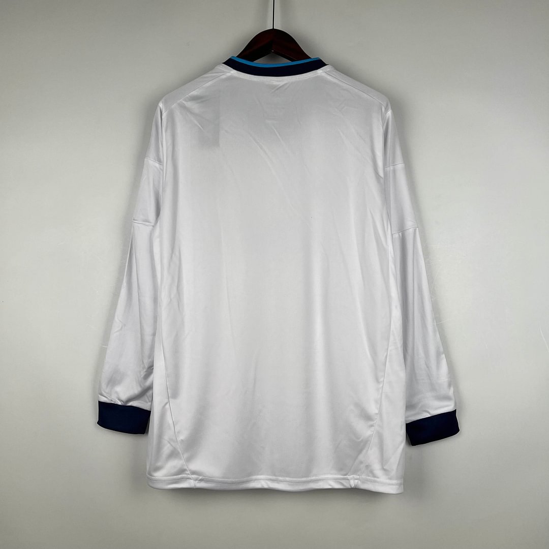 2012/2013 Real Madrid Retro Long Sleeve Home Football Shirt