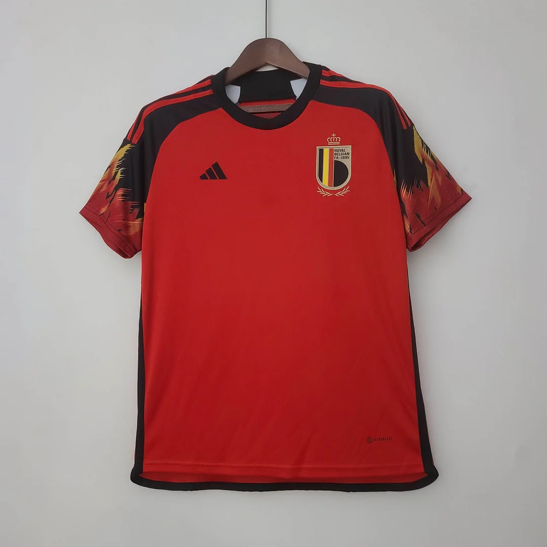2022 Belgium Home Football Shirt( Fans Edition )