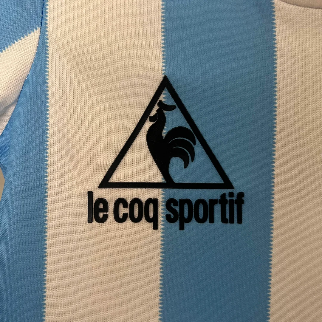 1986 Retro Argentina Home Football Shirt Kids
