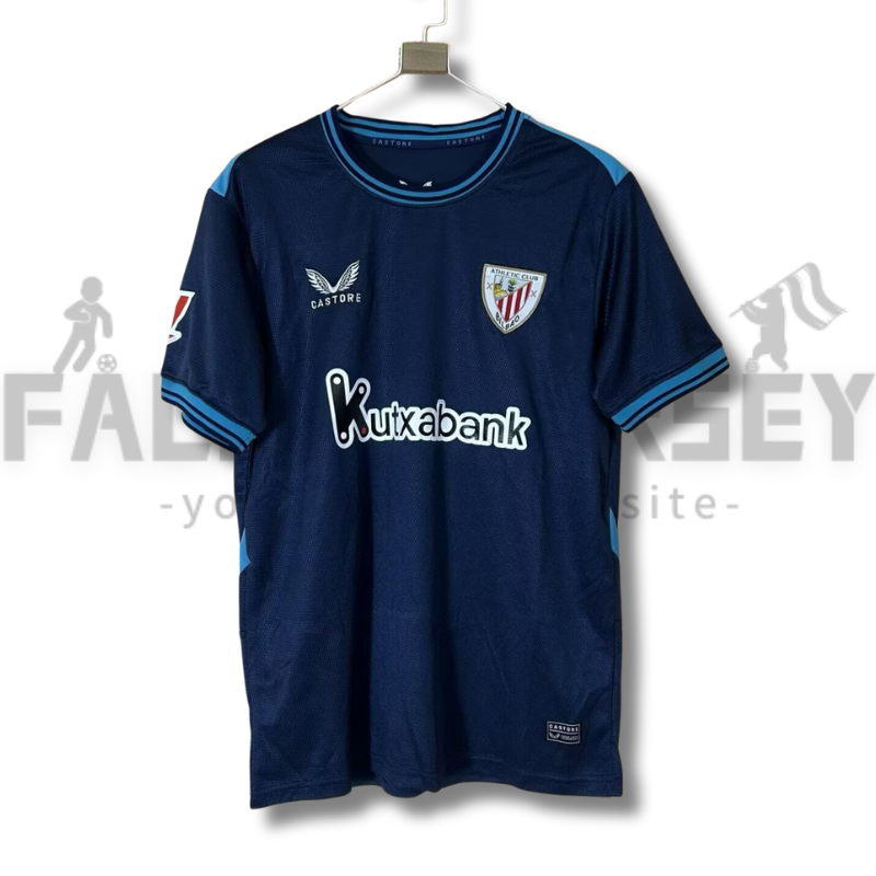 25/26 Athletic Bilbao Away Football Shirt( Fans Edition )