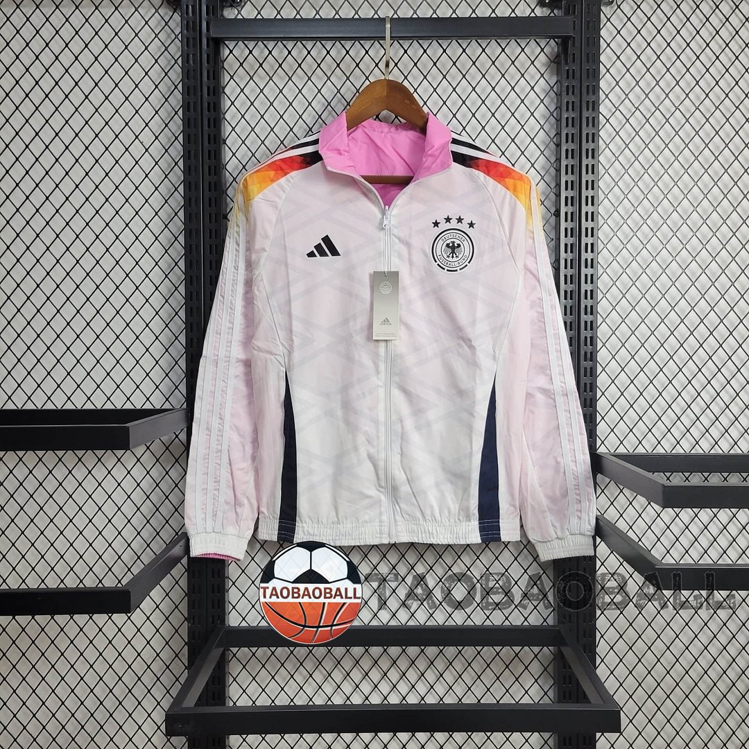 2024/2025 Germany (Purple-White) Reversible Windbreaker Football Shirt