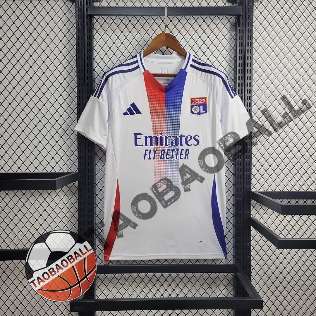 2024/2025 Lyonnais Home Football Shirt(Fans version)