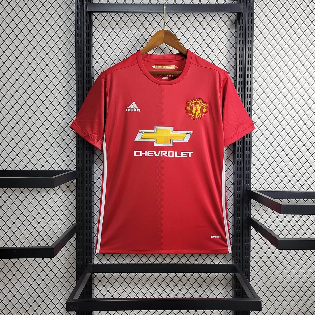 2017/2018 Manchester United Retro Home Football Shirt