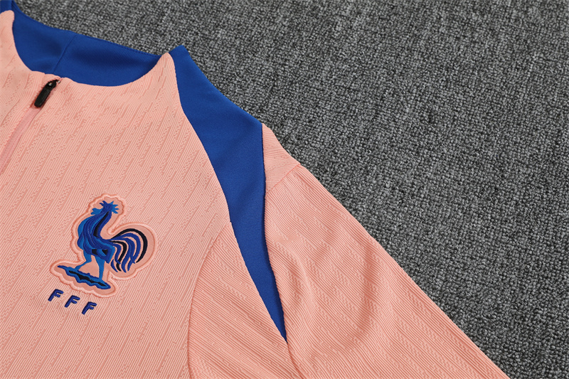 2025/2026 France Half zip training suit set