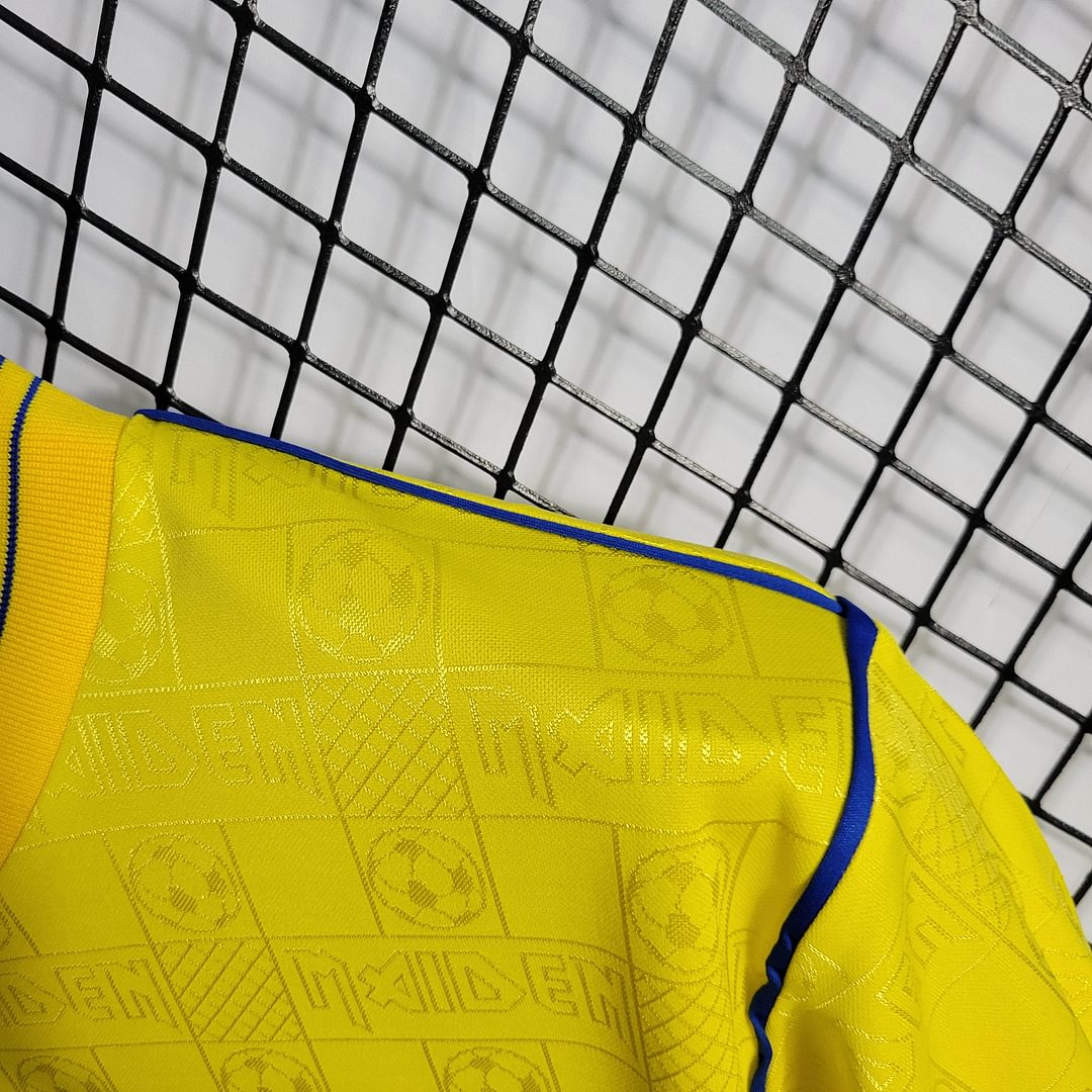 2008 Retro West Ham United Yellow Football Shirt( Fans Edition )
