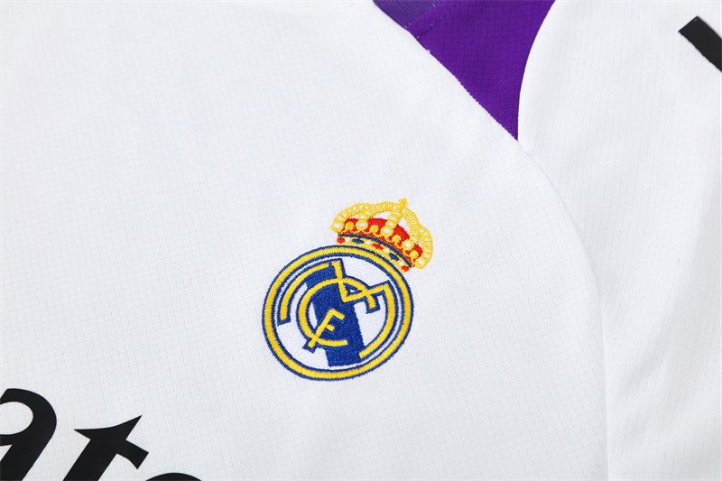 2024/2025 Real Madrid WhiteTraining Wear Suit Shirt