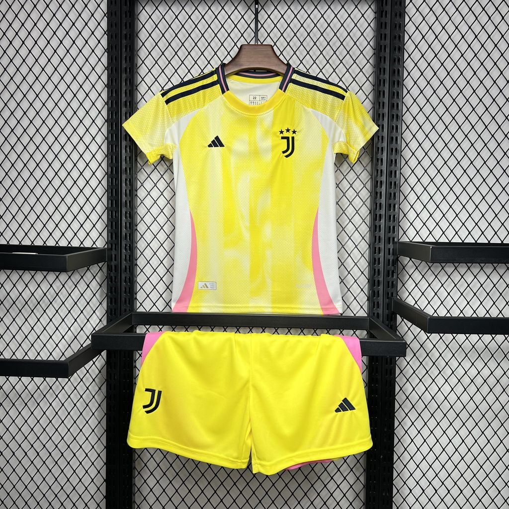 2024/2025 Juventus Away Football Shirt Kids