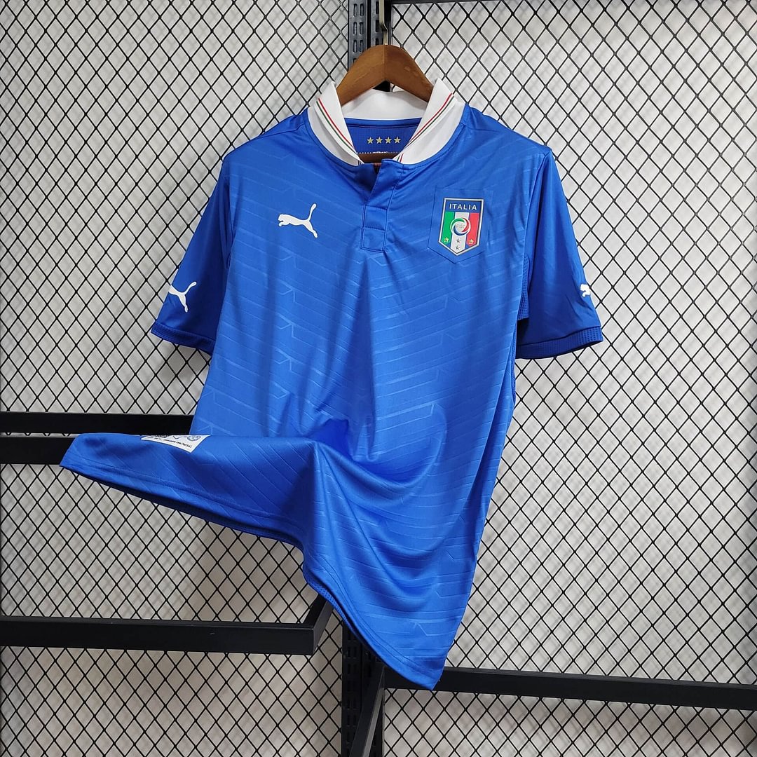 2012 Retro Italy Home Football Shirt( Fans Edition )