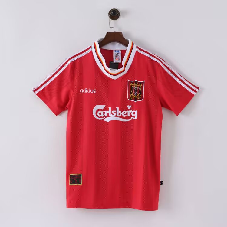 1995/1996 Liverpool Retro Champions League Home Football Shirt