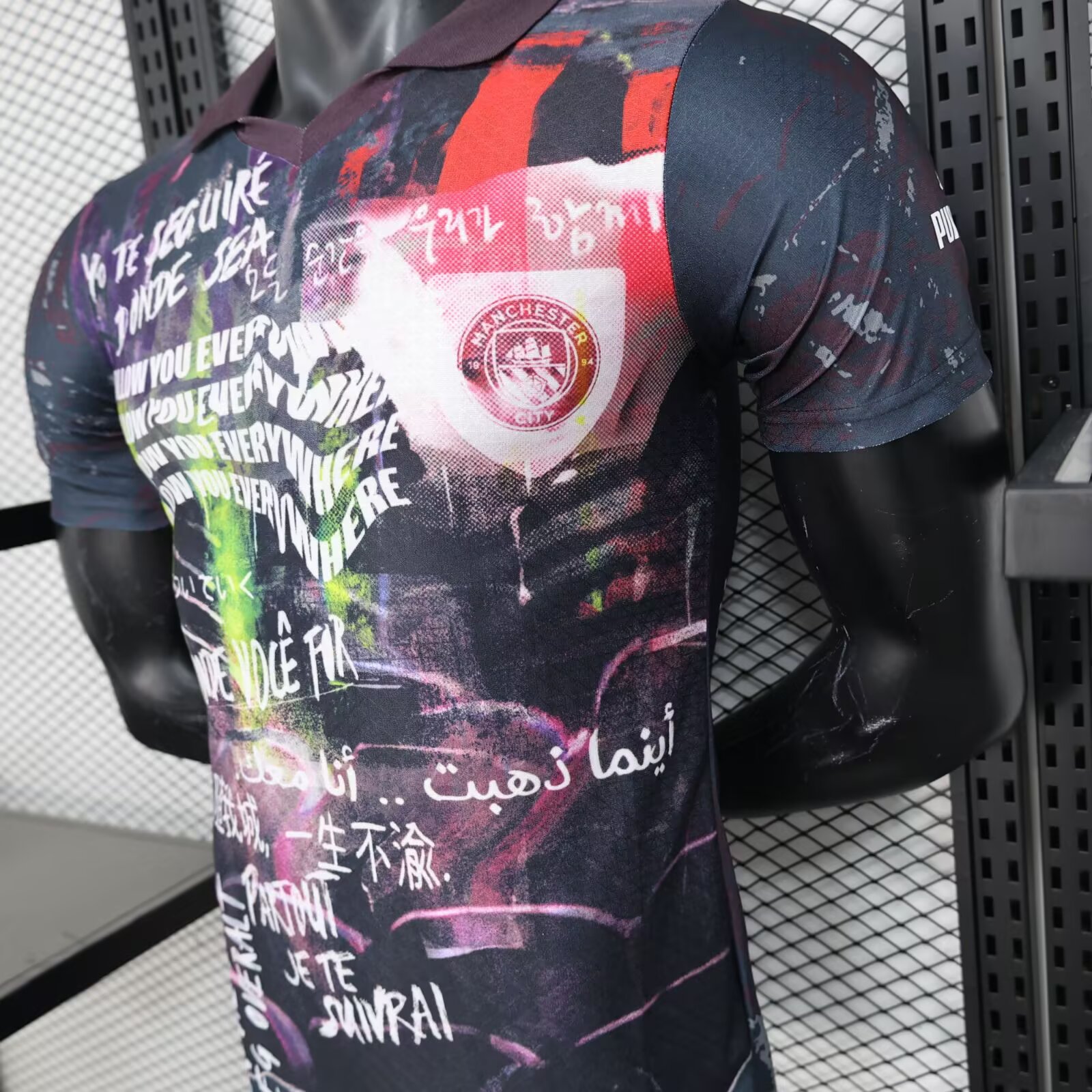 2025/2026 Player Edition Manchester City Special Edition Football Jersey