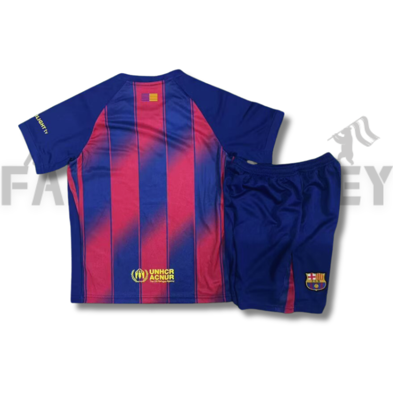 2025/2026 Barcelona Home Football Jersey(For Kids)