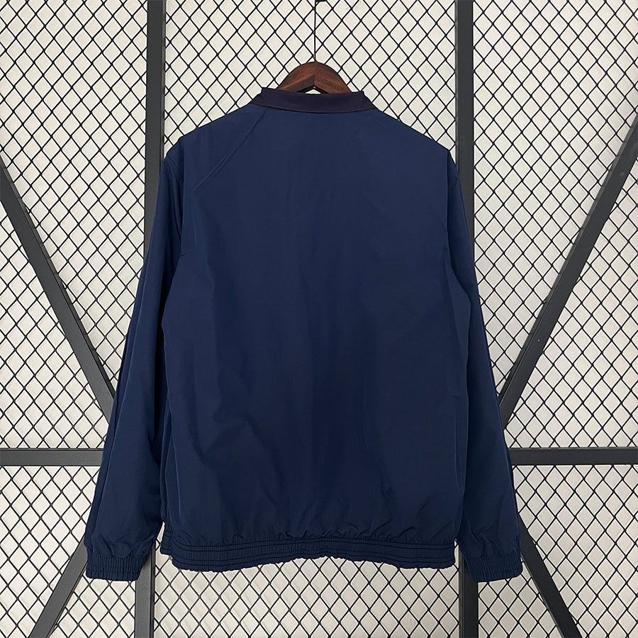 2023/2024 Barcelona(Red and Blue)Double-sided Windbreaker Football Jersey