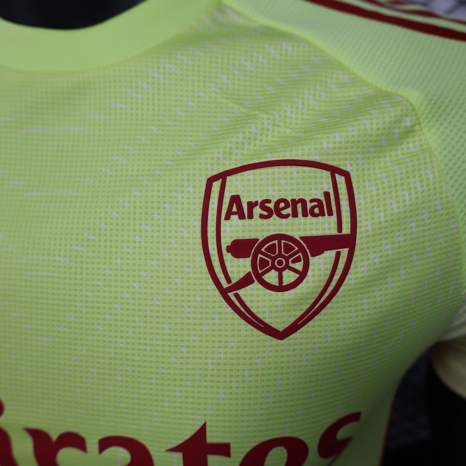 2025/2026 Arsenal Special Edition Yellow Football Jersey For Player Version