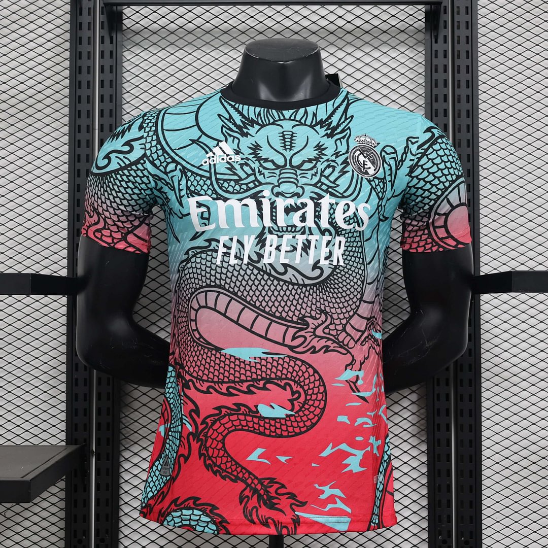 2024/2025 Real Madrid Chinese Dragon Special Edition Football Shirt For Player Version