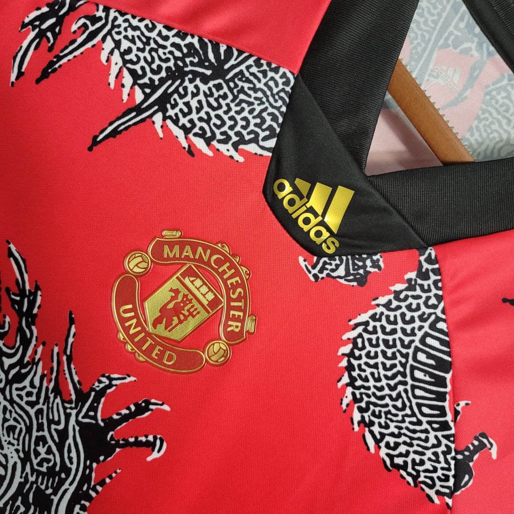 2019/2020 Manchester United Retro Chinese Dragon Special Edition Football Shirt For Player Version