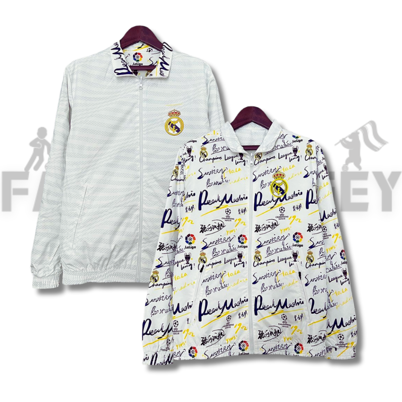 2024/2025 Real Madrid Reversible Windbreaker Football Shirt