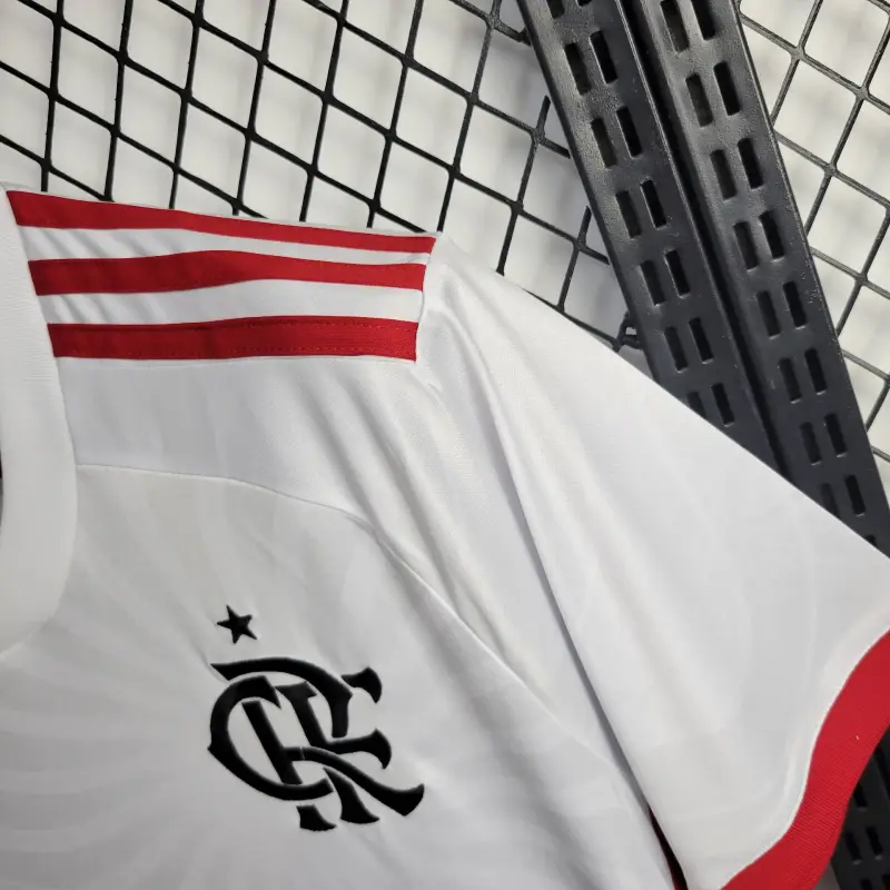 2024/2025 Flamengo White Away Football Shirt(For Fans Version)