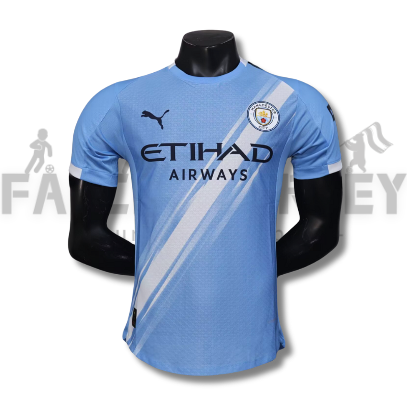 2025/2026 Manchester City Home Football Jersey(Player Version)
