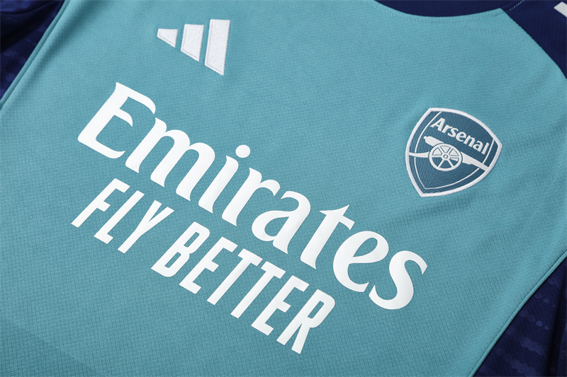 2025/2026 Arsenal Blue Training Set Football Suit