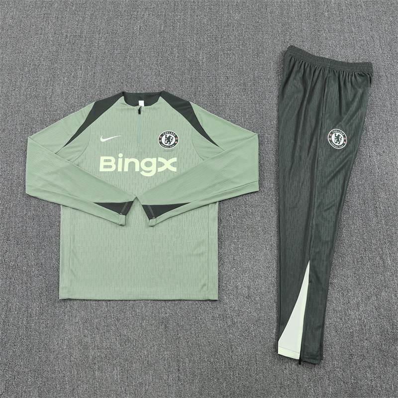 2025/2026 Chelsea Light Green Training Set Football Suit