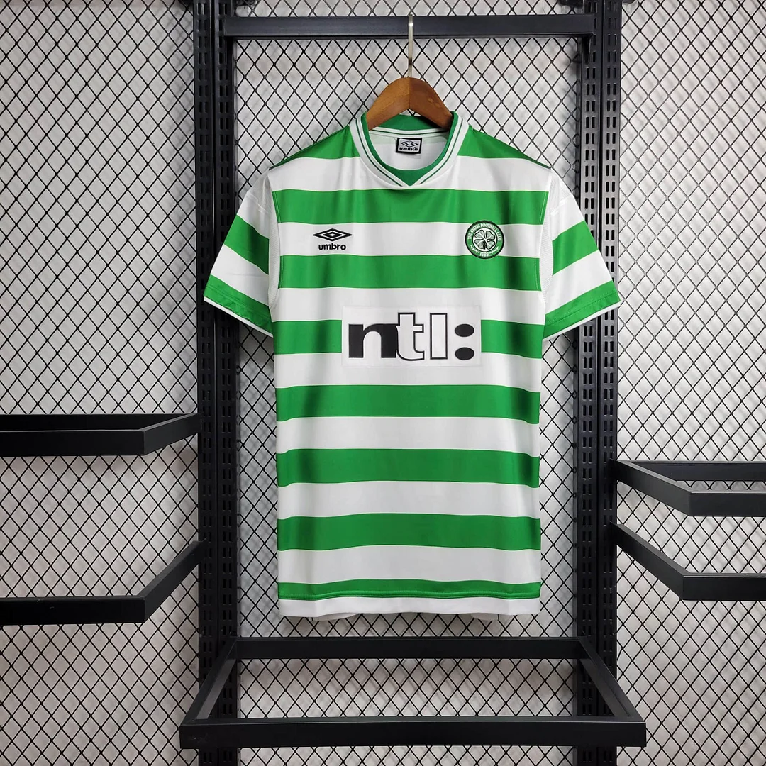 1999/2000 Retro Celtic Home Football Shirt( Fans Edition )