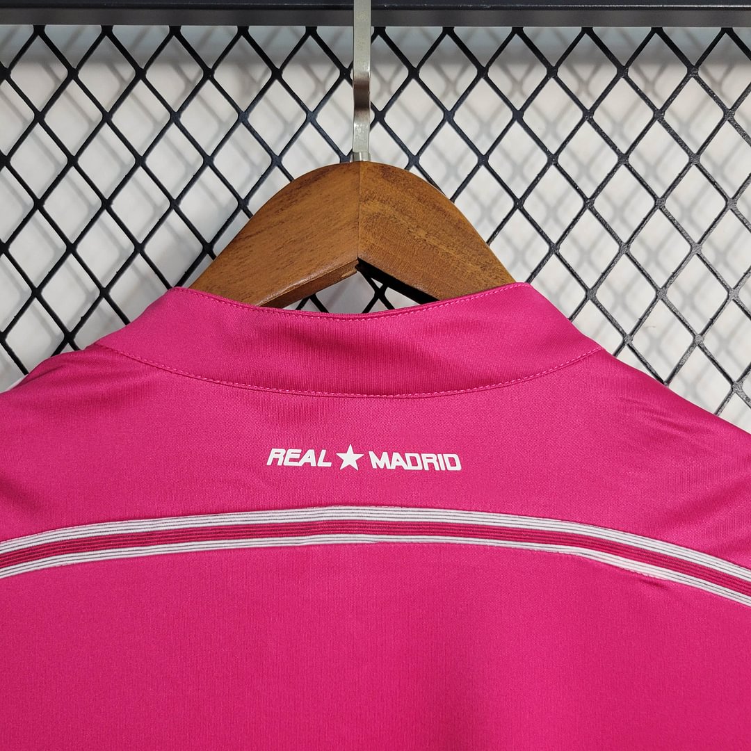 2014/2015 Real Madrid Rose Red Retro Away Football Shirt