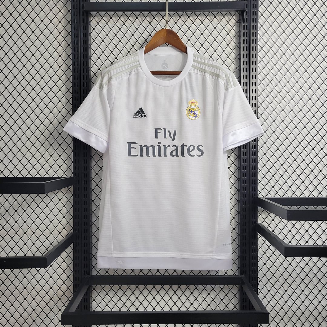 2015/2016 Real Madrid Retro Home Football Shirt