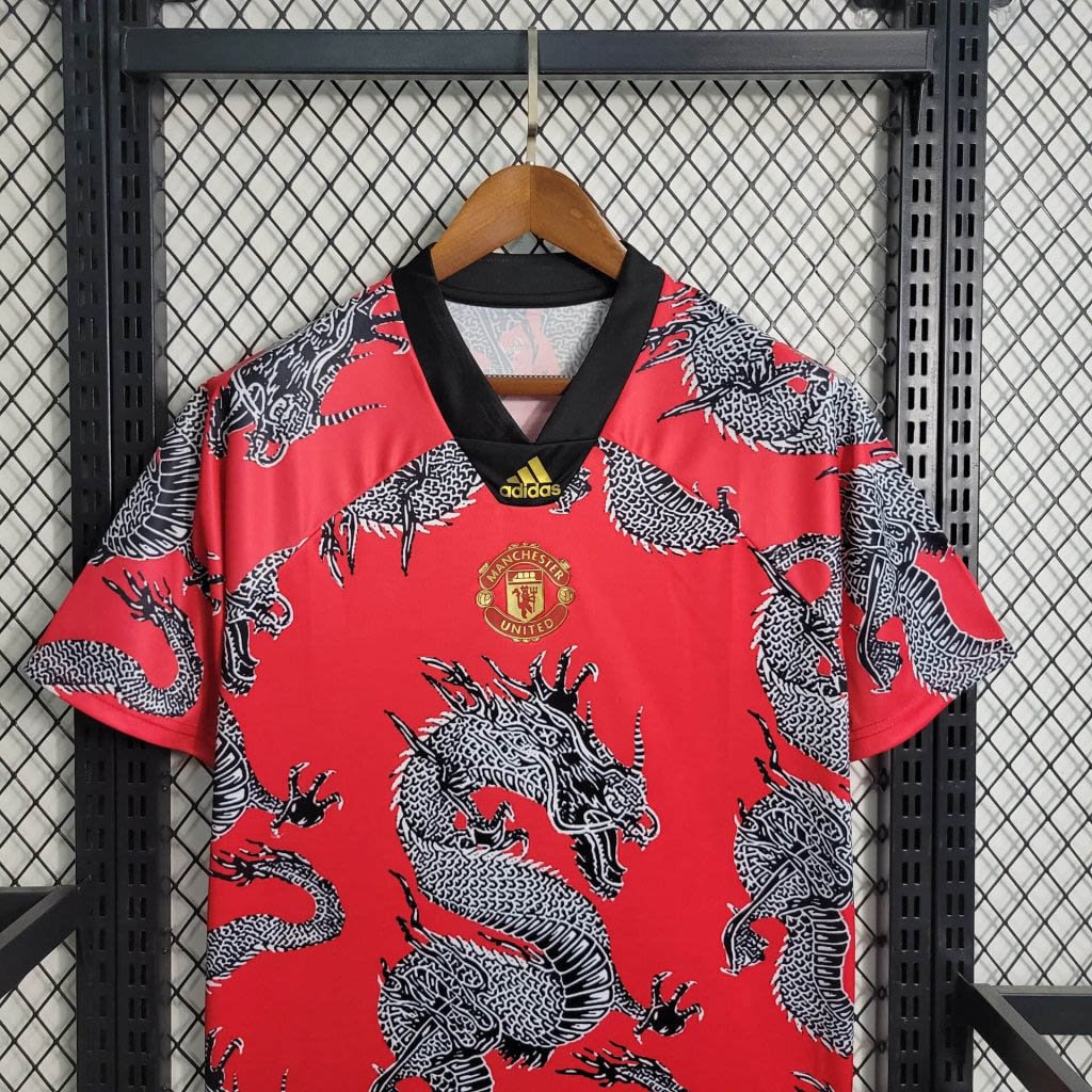 2019/2020 Manchester United Retro Chinese Dragon Special Edition Football Shirt For Player Version