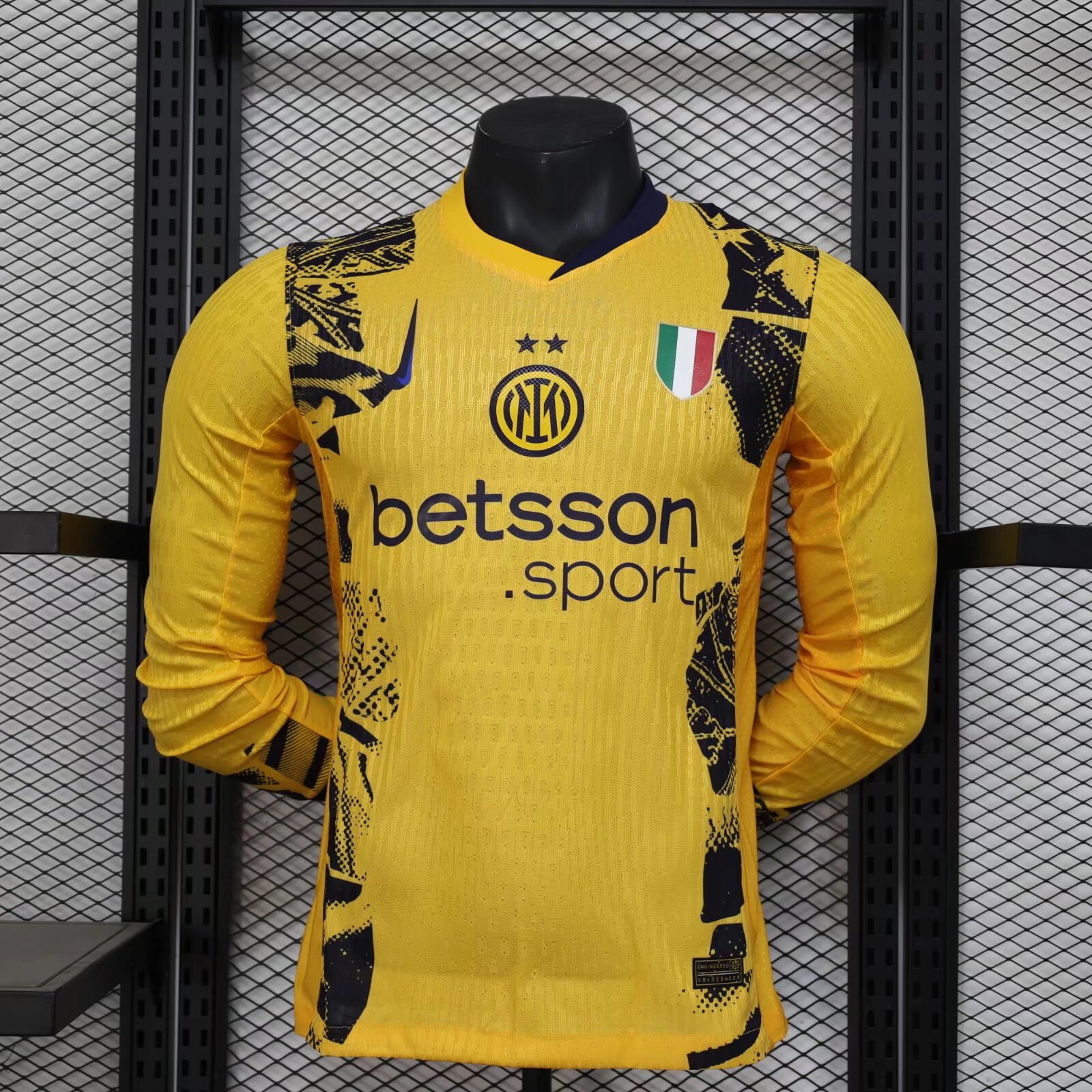 2024/2025 AC Milan Player Version Long Sleeve Second Away Football Jersey