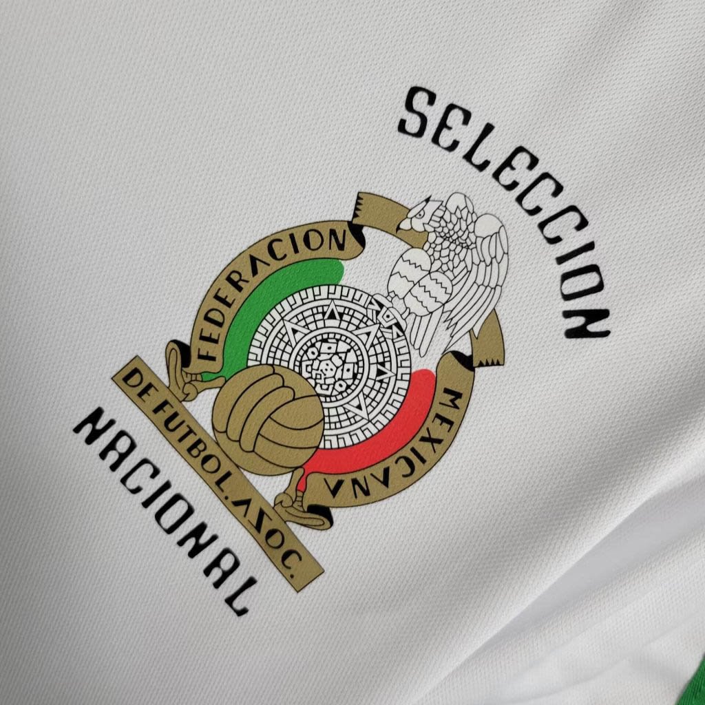 2023 Mexico White Football Shirt
