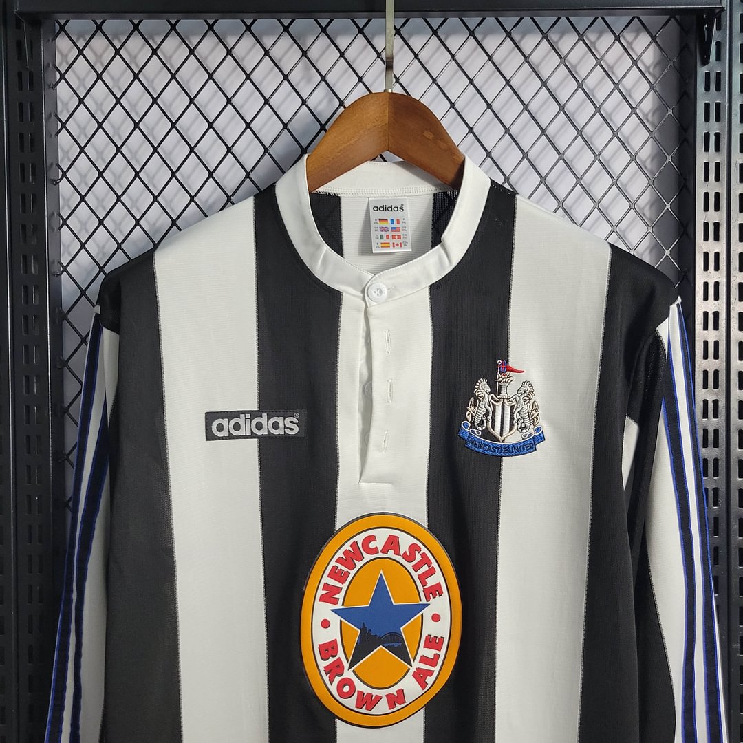 1997/1999 Retro Long Sleeve Newcastle United Home Football Shirt( Fans Edition )