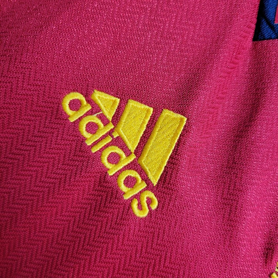 1998 Spain Retro Home Football Shirt