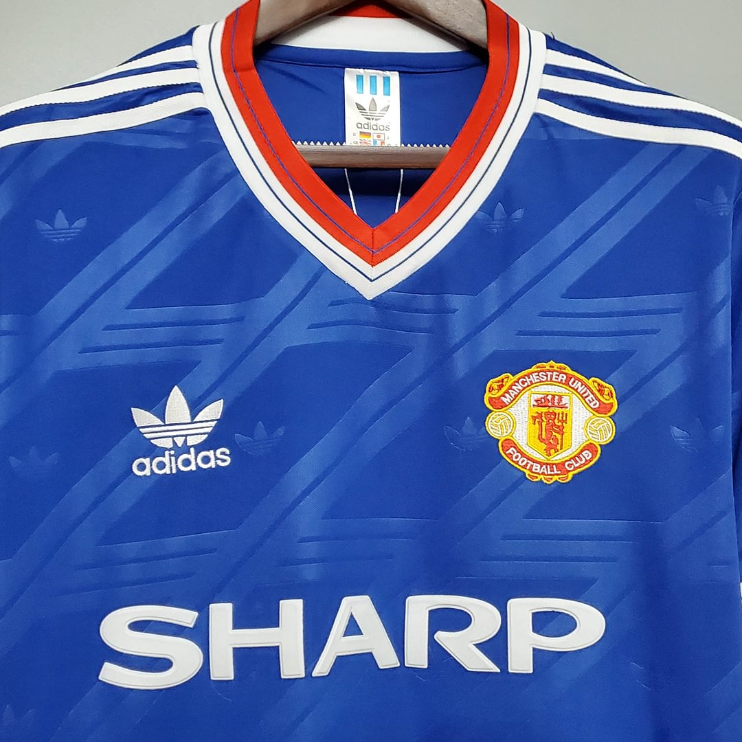 1986/1988 Manchester United Retro Third Away Football Shirt