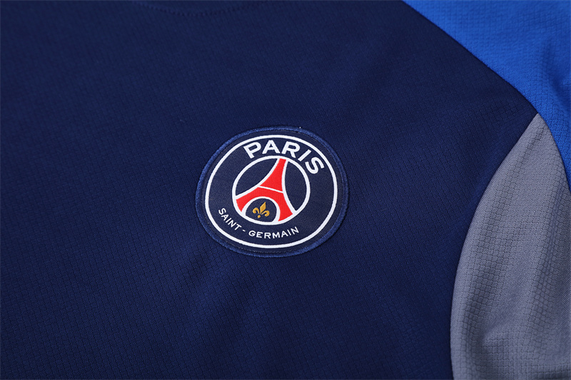 2025/2026 Paris Saint-Germain Royal Blue Training Wear Suit Shirt