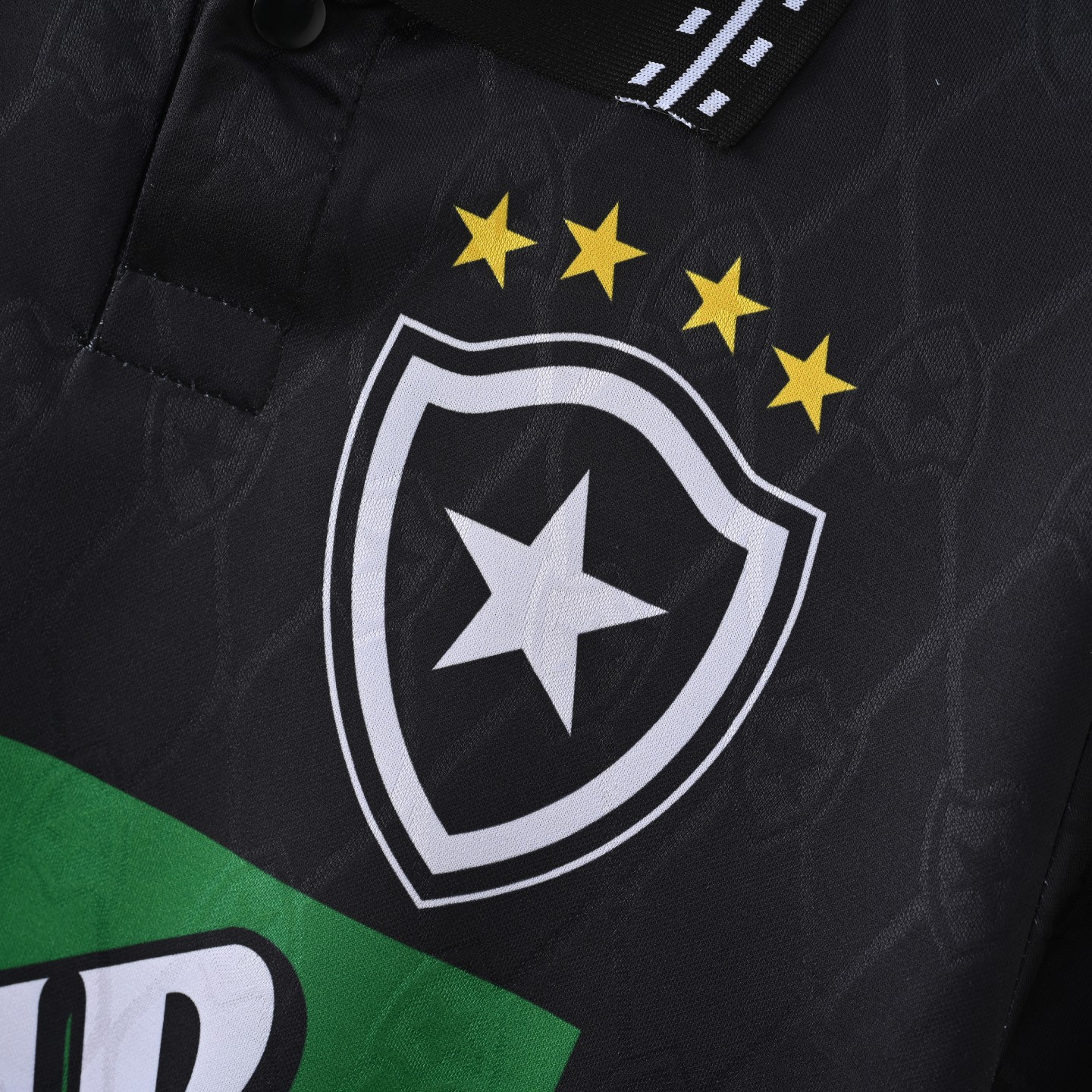 1995 Botafogo Retro Black Football Shirt(Fans version)