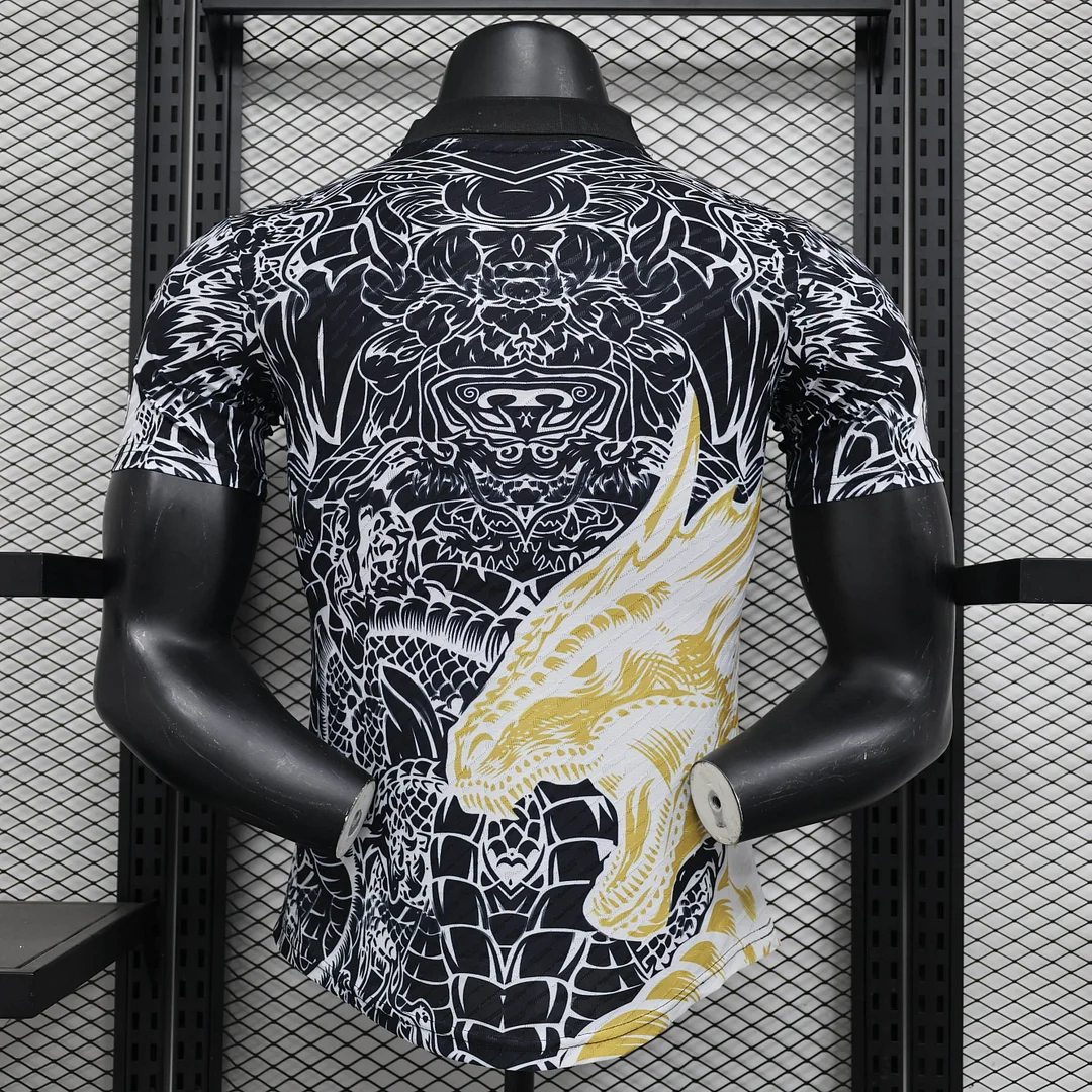 2024/2025 Real Madrid Special Gold Dragon Edition Football Shirt For Player Version