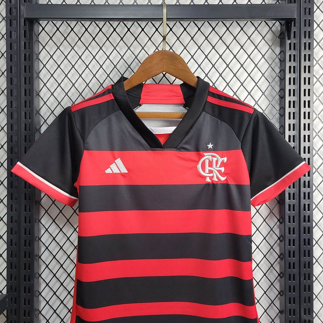2024/2025 Flamengo Home Football Shirt (Kids Size)