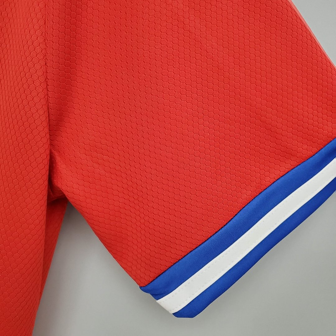 2021 Chile Retro Home Football Shirt ( Fans Edition )