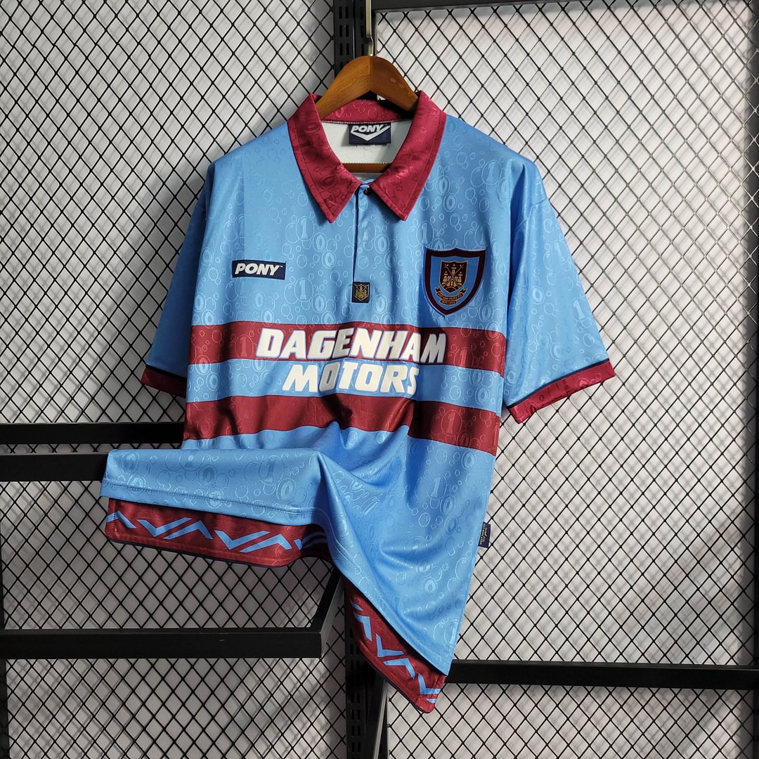 1995/1996 Retro West Ham United Away Football Shirt( Fans Edition )