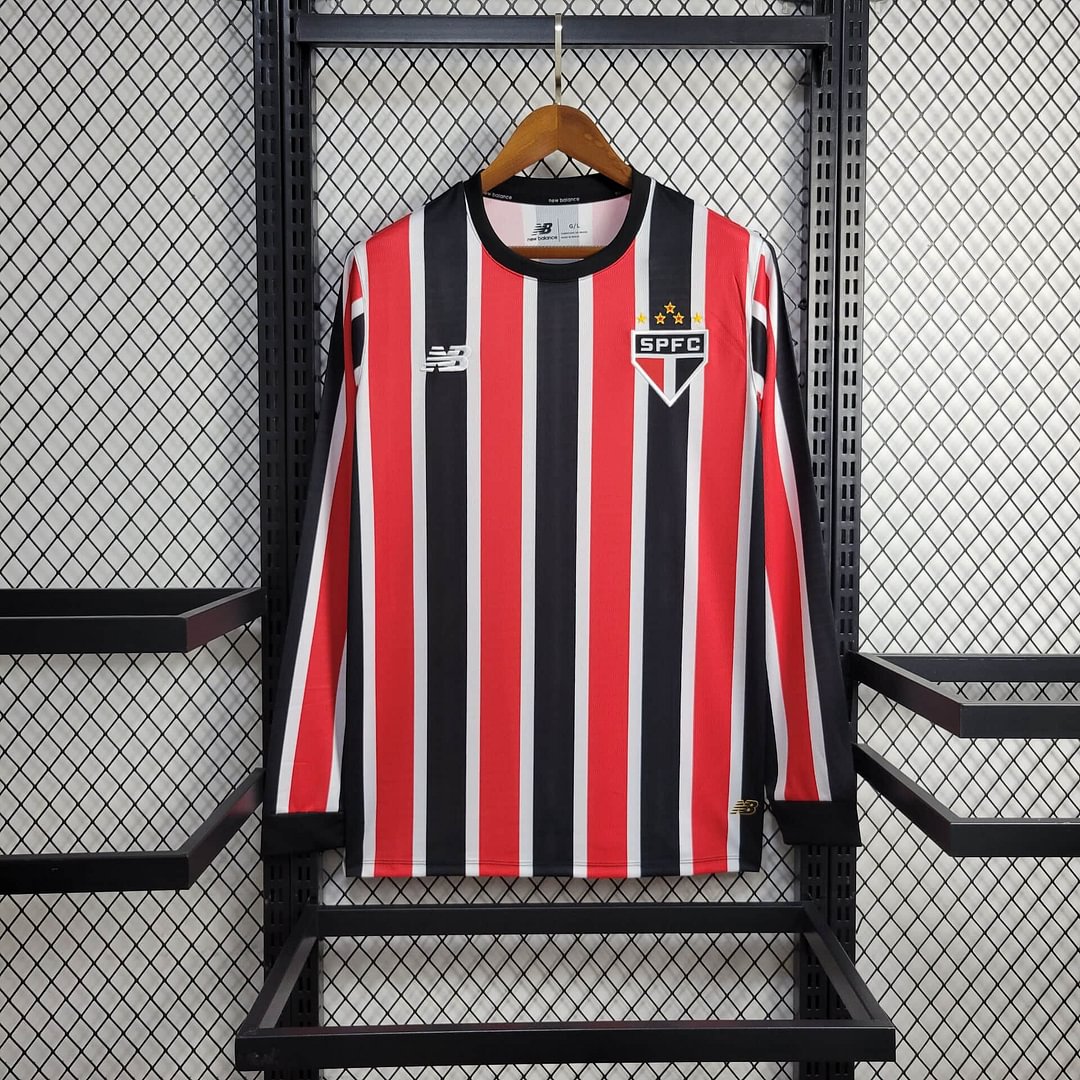 2024/2025 São Paulo Away Long Sleeve Football Shirt
